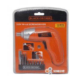 Visseuse Sans Fil - 3,6V NiCad -Black & Decker