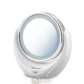 Miroir 2 Faces Lumineux Orientable sur 360° - Techwood